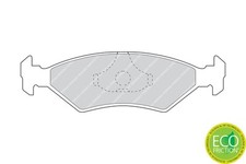 Plaquette de frein Ferrari 166