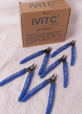 5 iViTC MODEL 170 Electrical WIRE CABLE Cutter Side Flush Pliers Diagonal Nipper