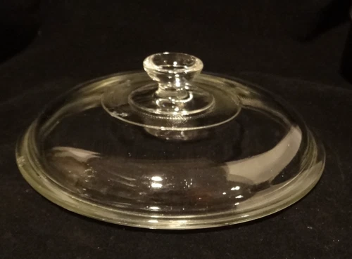 Pyrex  Clear Glass Lid  Round 8" Corning Ware Replacement Lid