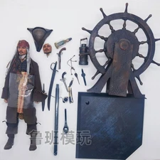 1/6 Pirates of the Caribbean Jack Sparrow DX37 Action Figure Accessories DIY