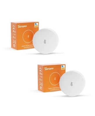 2er Pack SNZB-02P Zigbee Temperatur- und Feuchtigkeitssensor, Smart Temperature