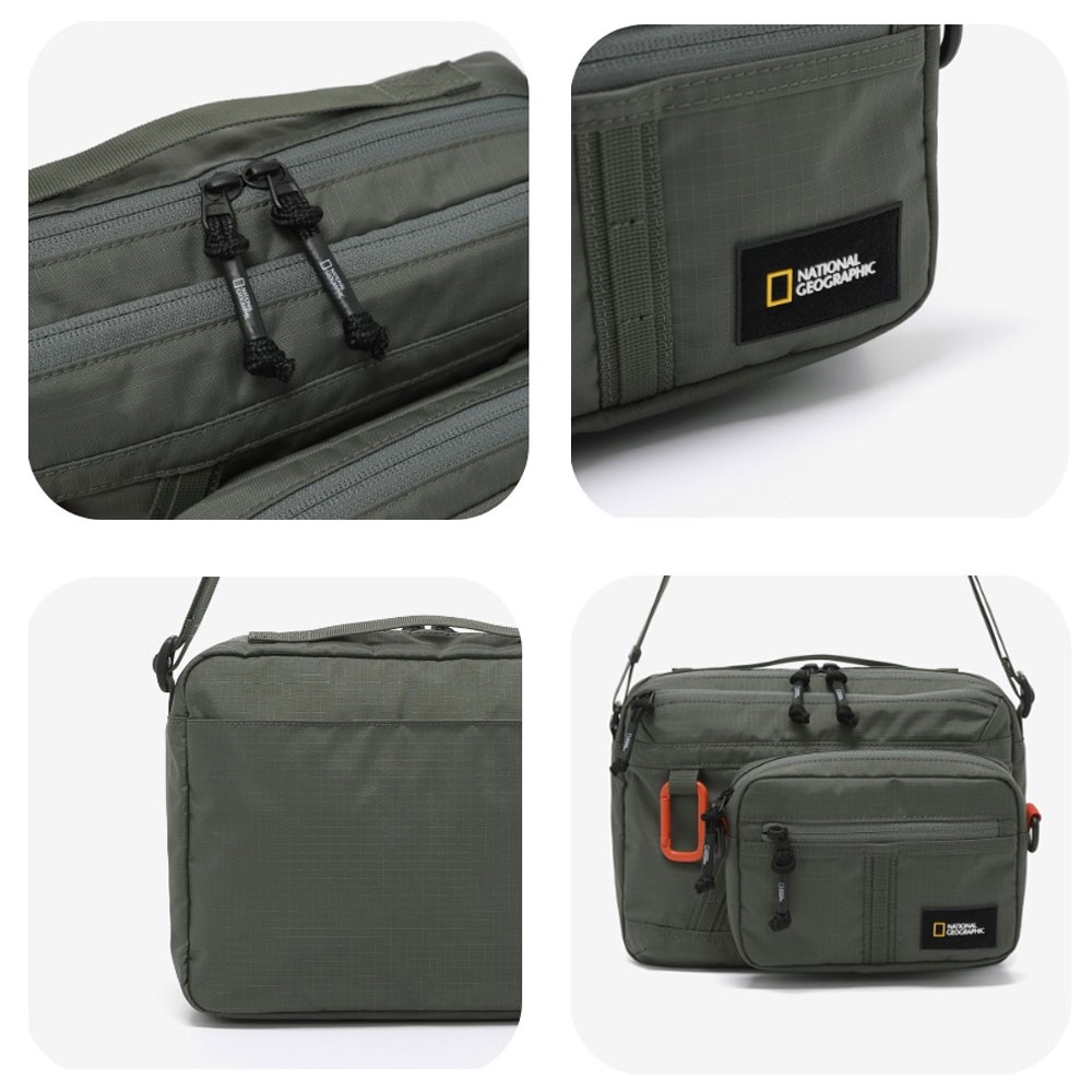 NATIONAL GEOGRAPHIC CREST 2WAY CROSS BAG N265ACR670 KHAKI TAKSE | eBay