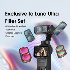 For Insta360 Luna Ultra Camera Magnetic Filters LPR CPL ND2-32 Black Mist Filter