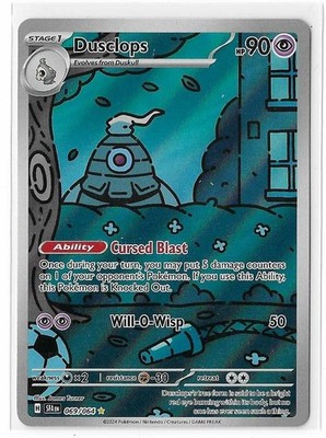Dusclops 069/064 - Shrouded Fable English Illustration Rare Pokemon TCG NM | eBay Dusclops 069/064 - Shrouded Fable English Illustration Rare Pokemon TCG NM | eBay