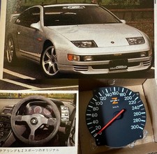 Z-sport Speed Meter Cluster Meter Dash For 300zx Fairlady Z Vg30 Nismo Hks Rare Z-sport Speed Meter Cluster Meter Dash For 300zx Fairlady Z Vg30 Nismo Hks Rare