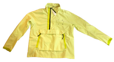 Nike Tech Pack Yellow Windbreaker Standard Fit Men's Large NEW NWT