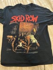 Vintage Skid Row Slave To The Grind Gift For Fans Unisex S-5XL Shirt EZS11
