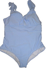 Time  Tru Striped One Piece Swimsuit Bathingsuit, Size 2X 20W-22W  NEW NWOT