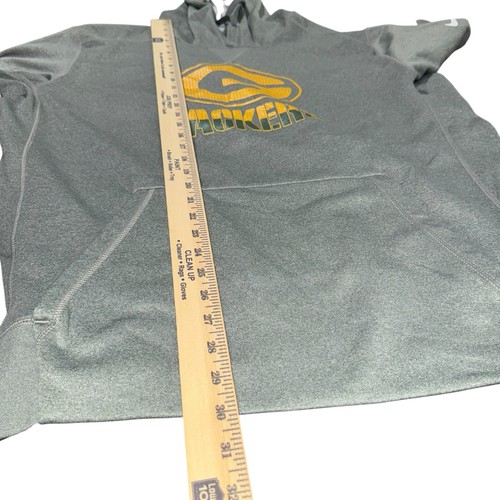 Felpa con cappuccio pullover Nike Green Bay Packers UOMO XL USATA grigio Therma-Fit Fleece - Foto 8 di 14
