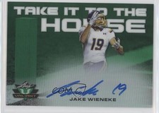 2018 Leaf Valiant Take it to the House Green 35/60 Jake Wieneke #TH-JW1 Auto 0l1