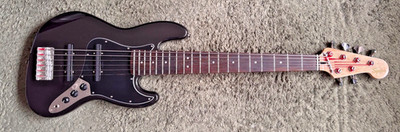 Squier Jazz Bass VI with Gotoh GB350 4L/2R C Bass Tuners