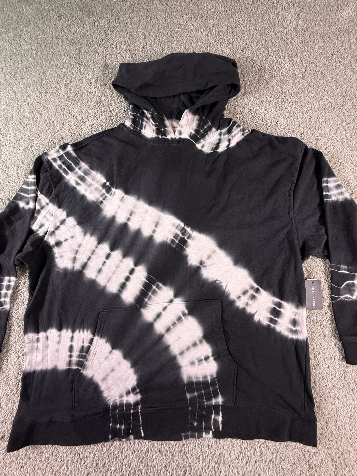 NWT No Boundaries Hoodie Size 2XL Men’s Tie Dye