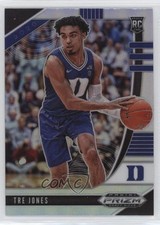 2020-21 Panini Prizm Draft Picks Silver Prizm Tre Jones #37 6n8