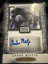 2021 Sage Premier Draft - Autographs Andre Mintze #A119 (AU, RC)
