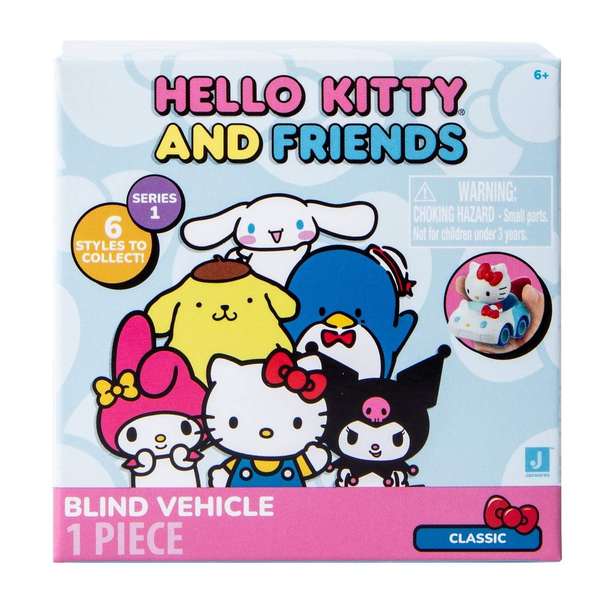 Sanrio **HELLO KITTY & FRIENDS IN CARS Vehicle Series 1** You