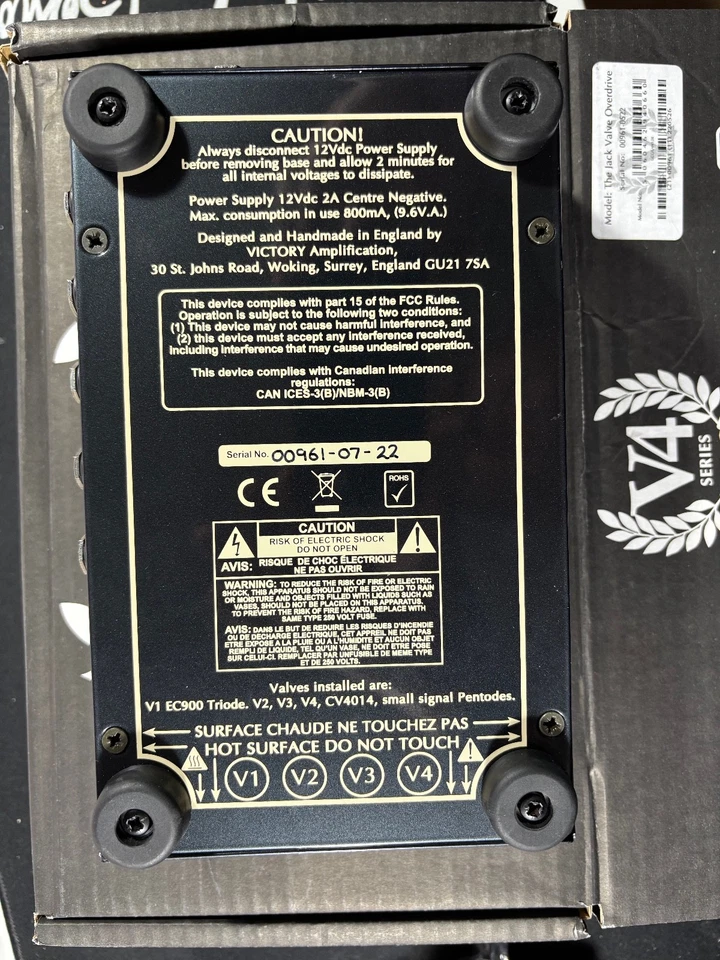 Victory The Jack V4 (aka Countess) Guitar Preamp - Bild 4 von 4