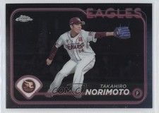 2024 Topps Chrome NPB Nippon Professional Baseball Takahiro Norimoto #200 0g6d