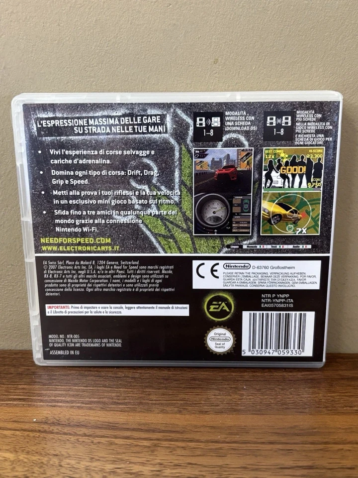 Need For Speed Prostreet Nintendo DS PAL Complete In Box - Image 2 of 3