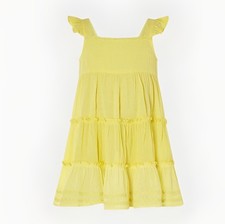 BNWT Monsoon Baby Girl Summer Dress 18-24 Months Yellow NEW RRP: 25.50€