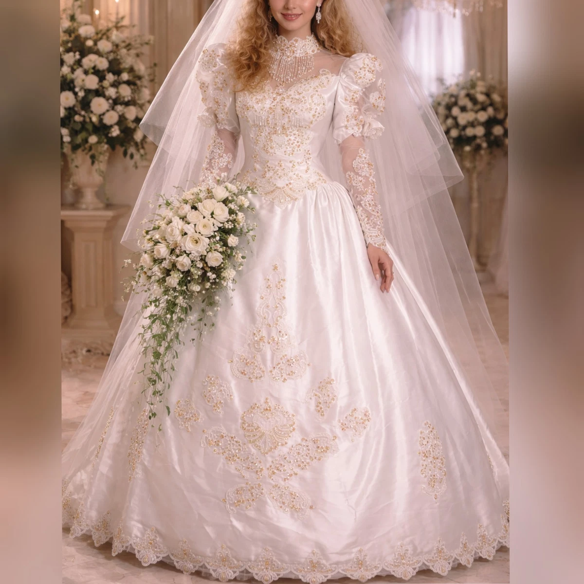 knee length dresses for ladies Beaded Princess Sweetheart Chapel Lace Tulle Strapless Wedding Dress