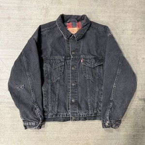Vintage Levis Black Denim Jacket | eBay