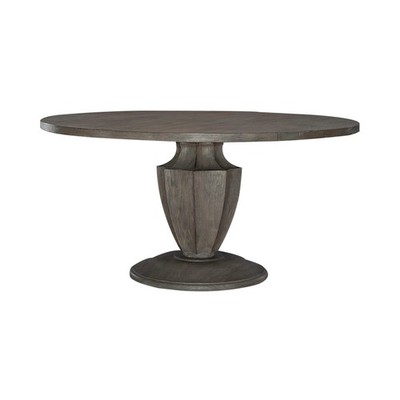 Pedestal Table Set in Havana Brown color