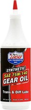 Lucas Oil 10121 Synthetic Gear Oil 75W 140 Heavy Duty 4 Pack 1 Quart