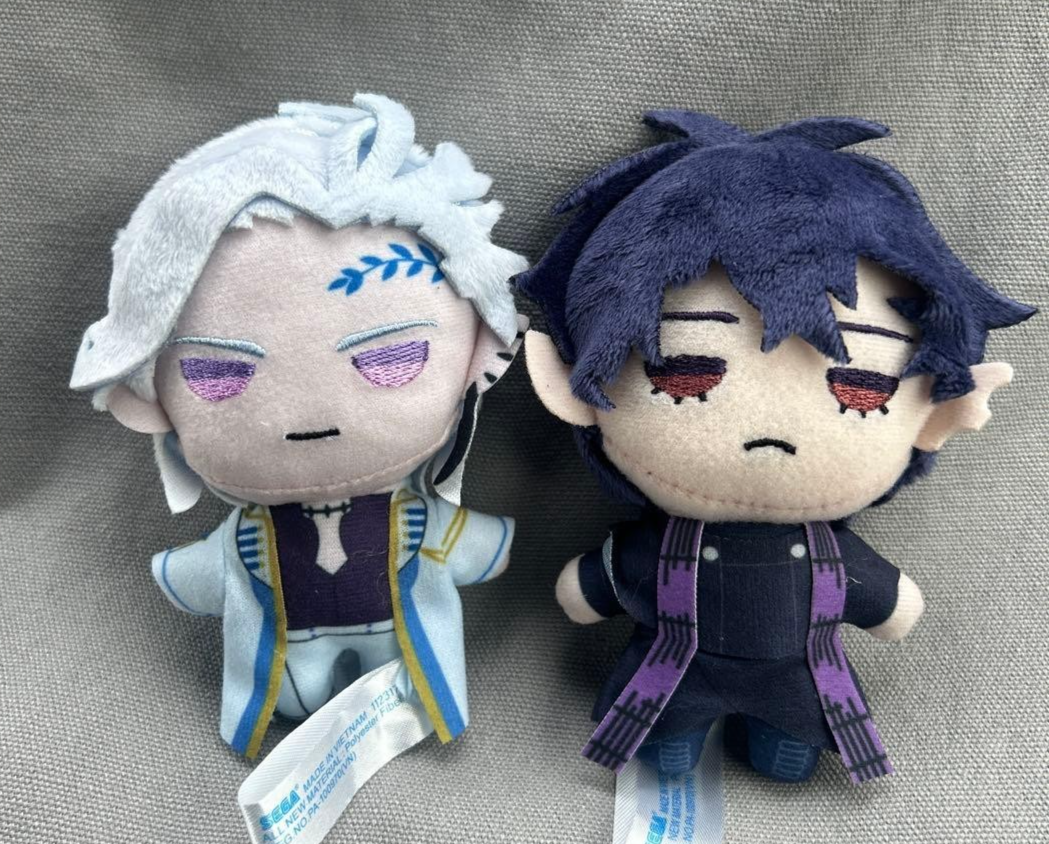Record of Ragnarok Plush Toy Mascot Beelzebub Hades 10cm Set of 2
