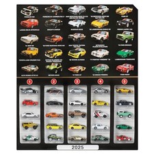 Hot Wheels Boulevard 25 Car Factory Set, Vehicle Toy, 25 Mini Cars, Ages 3 And 