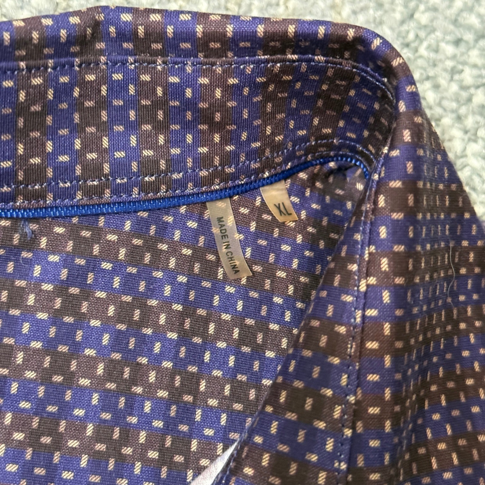 Bugatchi Ooohcotton Tech Geometric Button Up Shir… - image 6