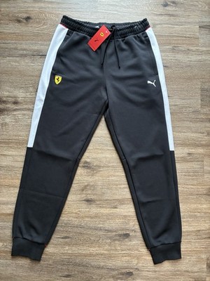PUMA x Ferrari Scuderia Track Race Black Pants Men s Size L NWT Racing MT7 
