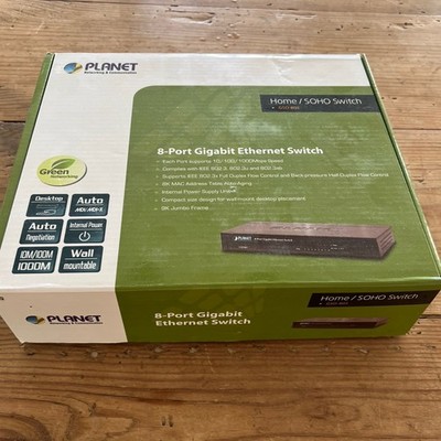 Planet Technology GSD-805 8-Port 10/100/1000BASE-T Gigabit Ethernet Switch