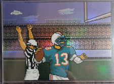 2025 Topps Chrome Tecmo Bowl Insert Dan Marino Miami Dolphins SSP Case Hit 💎💎