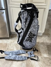 PXG Grey CAMO Stand Golf Bag Four Season Golf  Sports Club, 4 way Divider