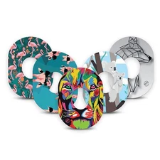 ExpressionMed - Adhesive Patch for Dexcom G7 and G7, Multicolored 