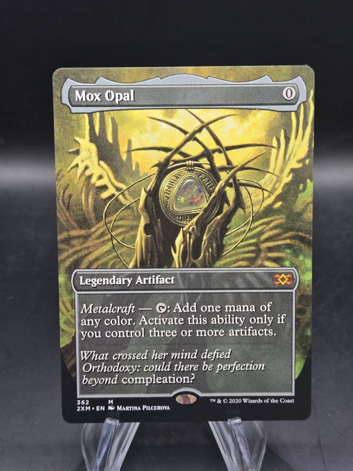 MTG English Borderless Mox Opal NM Normal Non Foil Double Masters 362 2XM - Image 3 of 4