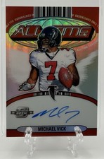 Michael Vick 2024 Panini Contenders Optic All-Time Contenders On-Card Auto /75!