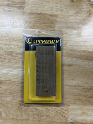 Leatherman Brown Nylon MOLLE Sheath for 4'' Multi-Tool, Fits 4 Tools, 939912