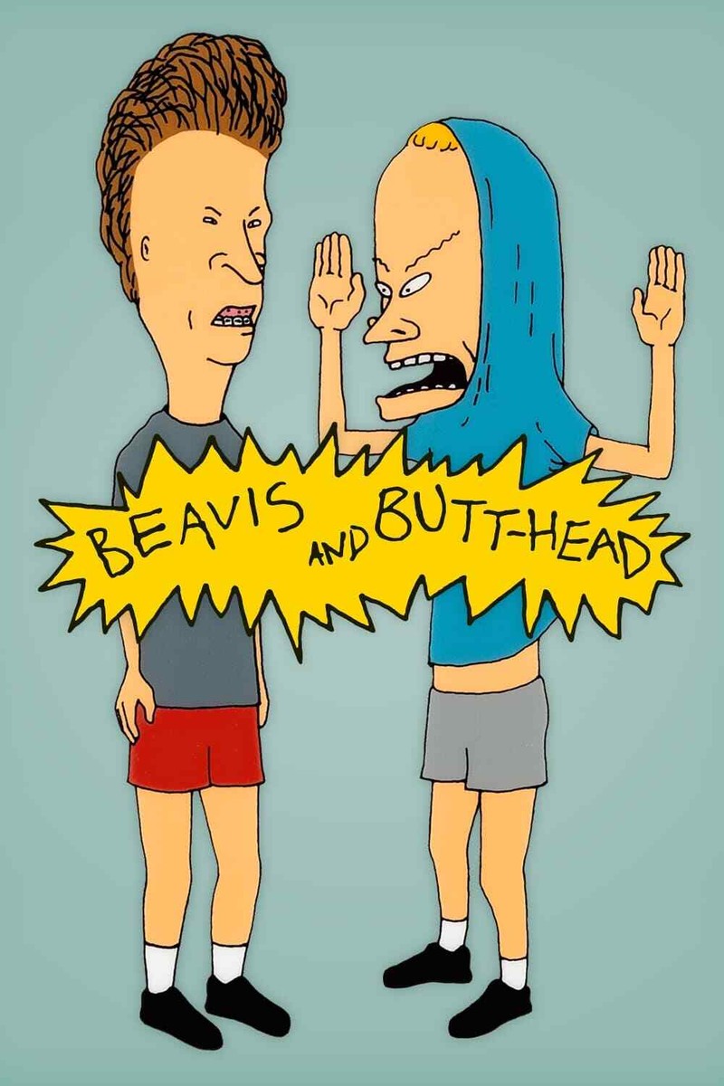 ☆Beavis and Butthead☆ ポスター　Vintage MTV Vintage 1993 Beavis and Butthead Poster FACTORY SEALED
