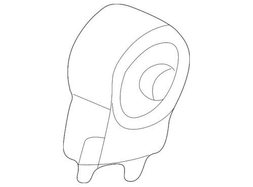 Soporte de motor de goma No.2 para Mazda 626 2000-2002 (N/P GJ4K-39-050A)