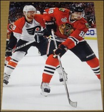 2010 Patrick Kane Full Page SI Photo Chicago Blackhawks Stanley Cup Finals VTG