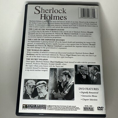 TV Classics: The World's Most Famous Detectives: Sherlock Holmes