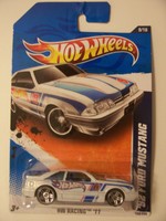 2011 Hot Wheels '92 Ford Mustang White 159/244 on sale 2011 Hot Wheels '92 Ford Mustang White 159/244 on sale