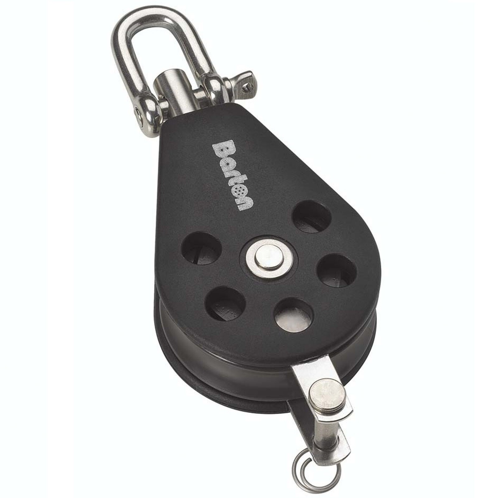 Barton Marine Size 3 Single Swivel with Becket - 45mm - Ball bearing - N13131