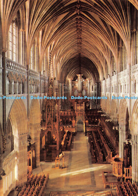 D102429 Kathedrale von Exeter. Quire aus Ostfenster. Walter Scott