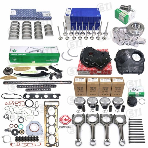 OEM Engine Overhaul Pistons Kit Oversize Φ83mm / Φ23mm For Audi VW 1.8T CDA CDH