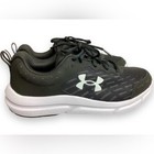 Under Armour Charged Assert Running Shoes sz 9 6E Black Extra Wide Mens