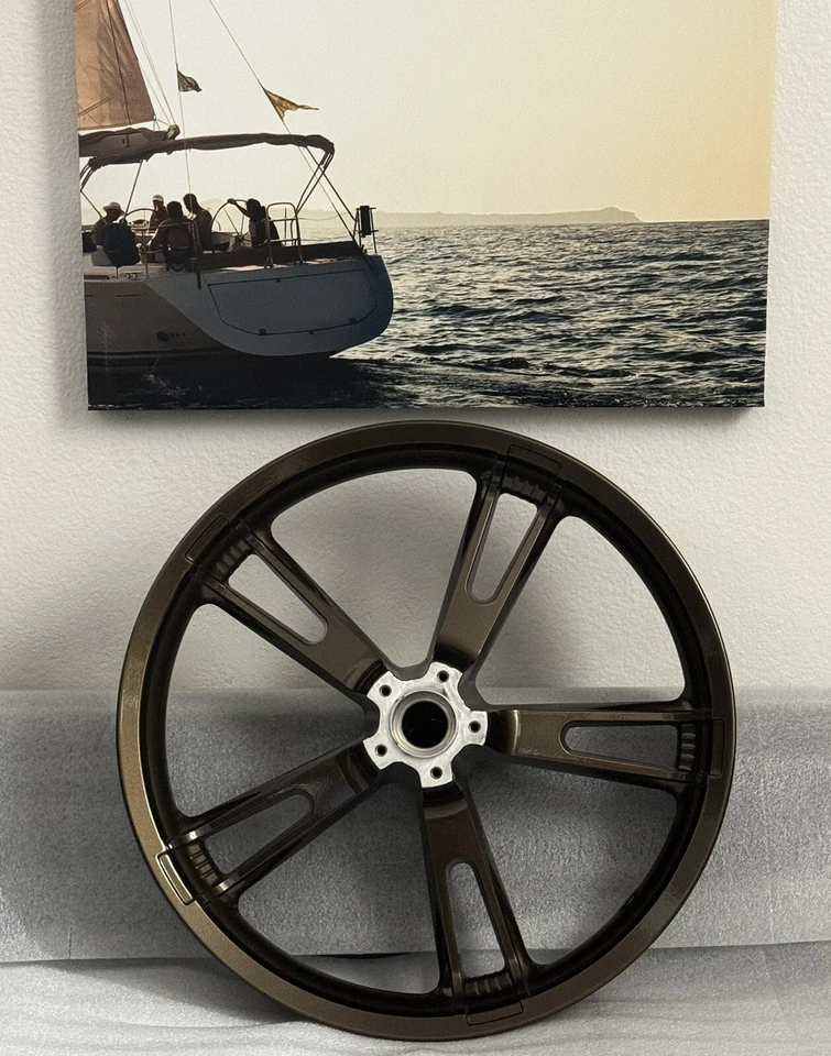 Harley Wheels Tri glide FREEWHEELER F 43300283 GLOSS Bronze HD 2014-24 OUTRIGHT - Image 3 of 4