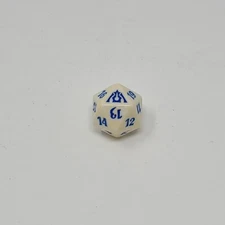 MTG d20 Spindown 20-sided Life Counter Die Dice Dragon's Maze White DGM