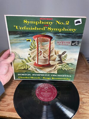 Schubert Symphony No2 Charles Munch Serge Koussevitzky Boston Symphony Orchestra